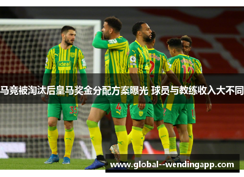 马竞被淘汰后皇马奖金分配方案曝光 球员与教练收入大不同 马竞被淘汰后皇马奖金分配方案曝光 球员与教练收入大不同